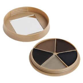 HME Camo Face Paint Kit with Mirror - Long-Lasting Non-Glare Easy-to-Use Concealment Makeup for Hunting in Compact Case, 3 Colors