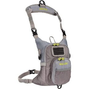 Fall River Fishing Chest Pack, Fits Up to 2 Tackle/Fly Boxes, 152 Cu in / 2.5 L