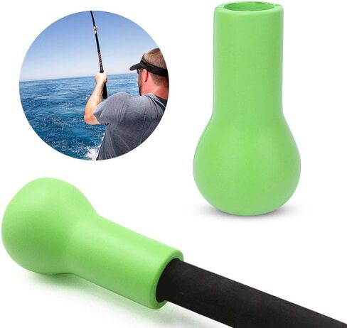 Wchiuoe الصيد رود بعقب وسادة، 6.3 × 3.35 × 3.35in المحمولة إيفا قارب الصخور الصيد قضيب القطب حامل كروية الأسماك البحرية معالجة الملحقات لدلاء الصيد الكبيرة أو قضبان الصيد الثقيلة in Kuwait