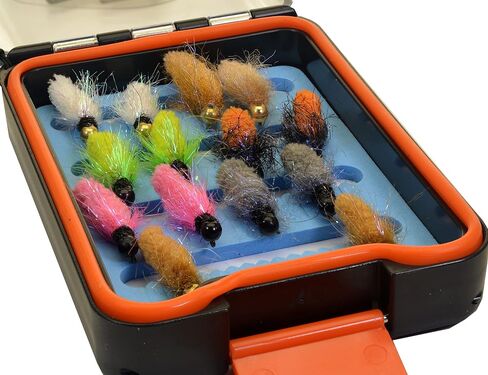 Tungsten Mop Jig Fly Size #10 - Euro Nymph Tied on Hanak Hooks - 6ct Pack in Saudi Arabia