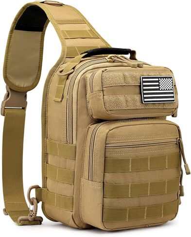 G4Free حقيبة الرافعة التكتيكية حقيبة الظهر العسكرية روفر الكتف الرافعة حزمة مول EDC الصغيرة Crossbody الصدر حزمة in Kuwait