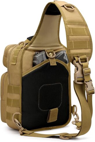G4Free حقيبة الرافعة التكتيكية حقيبة الظهر العسكرية روفر الكتف الرافعة حزمة مول EDC الصغيرة Crossbody الصدر حزمة in Kuwait