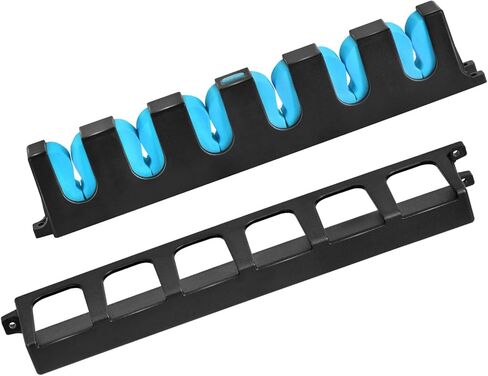 حامل قضيب الصيد العمودي من Calamus - حامل قضيب الصيد المثبت على الحائط، قم بتخزين 6 قضبان أو مجموعات قضبان الصيد في 13.6 بوصة، حامل عمود صيد رائع للمرآب، رف عمودي 6 قضبان، زوج واحد in Kuwait