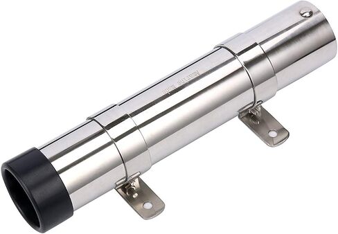 Amarine Made Pair of Boat Marine Fishing Stainless Steel Side Mount Rod Holders with Brackets-7743S in Saudi Arabia