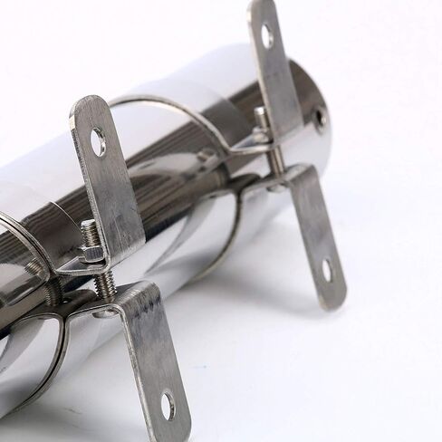 Amarine Made Pair of Boat Marine Fishing Stainless Steel Side Mount Rod Holders with Brackets-7743S in Saudi Arabia