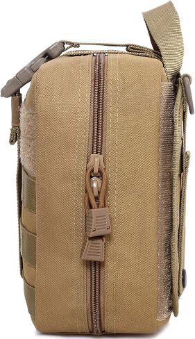 Molle Pouch, Sturdy 600D Nylon Tactical Medical Pouch,Rip-Away EMT First Aid Pouch (Bag Only) in Kuwait