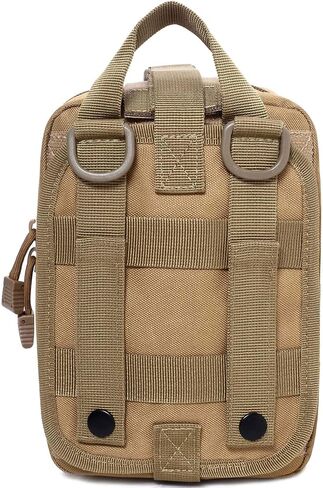 Molle Pouch, Sturdy 600D Nylon Tactical Medical Pouch,Rip-Away EMT First Aid Pouch (Bag Only) in Kuwait