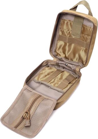 Molle Pouch, Sturdy 600D Nylon Tactical Medical Pouch,Rip-Away EMT First Aid Pouch (Bag Only) in Kuwait