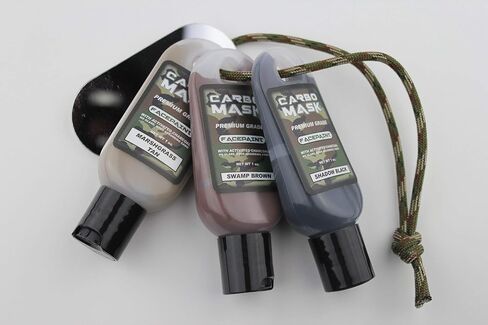Carbomask 1 oz. Three-Pack Camo Facepaint. No grease. No glare. Easy to remove. in Kuwait