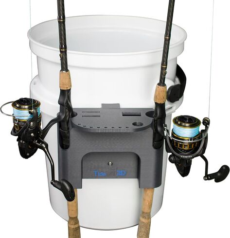 Tideline3D Fishing Rod Holder Compatible with YETI LoadOut Bucket in Kuwait