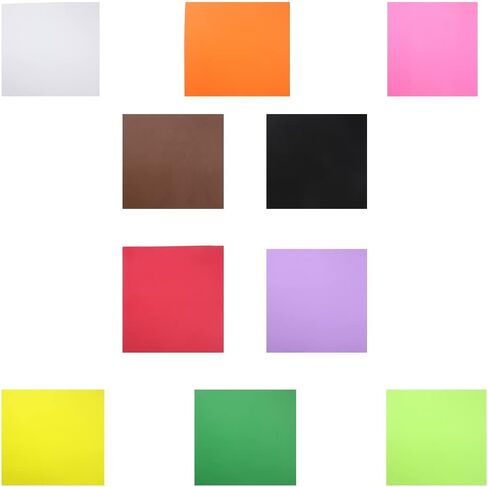 GREATFISHING 10 Best Color Set 1mm 2mm 3mm Fly Tying Foam Sheet Chartreuse Green Orange Floating Dry Fly Grass Hopper Popper Fly Tying Materials in Saudi Arabia