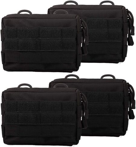 MOLLE Pouches - 2 Pack Tactical Compact Water-Resistant Utility Gadget Gear EDC Pouch in Saudi Arabia