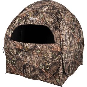 Ameristep Doghouse Run & Gun Hunting Blind | Lightweight 2 Person Ground Blind in Mossy Oak Break-Up Country, One Size in Saudi Arabia
