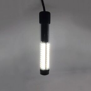 SAMDO IP68 12V LED ضوء الصيد تحت الماء 1080 لومن ضوء جذب الأسماك، ضوء الصيد الليلي 10.8 وات
