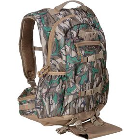 North Mountain Gear Camouflage Hunting Backpack Waterproof Bow and Rifle Compatible Hunting Bag (Mossy Oak Bottomland) in Saudi Arabia