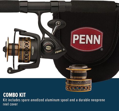 Penn Battle Spinning Reel and Fishing Rod Combo in Kuwait