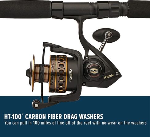 Penn Battle Spinning Reel and Fishing Rod Combo in Kuwait