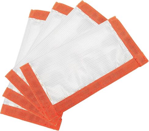Fishing Lure Wrap for Rod, Tangle-Free Safety Hooks Cover, Secure Protectors Holder Storage for Various Bait (Clear - 4PK) in Saudi Arabia