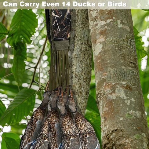 Tugaizi بطة الناقل لعبة حزام الطيور المائية لعبة الناقل الطيور حمامة حزام الطيور المائية لعبة الصيد حمل طيور الأوز شماعات الناقل، 14 قطرة in Kuwait