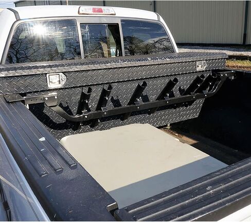 فايكينج سولوشنز رف صنارة صيد ثابت لسرير الشاحنة، متعدد الالوان in Kuwait