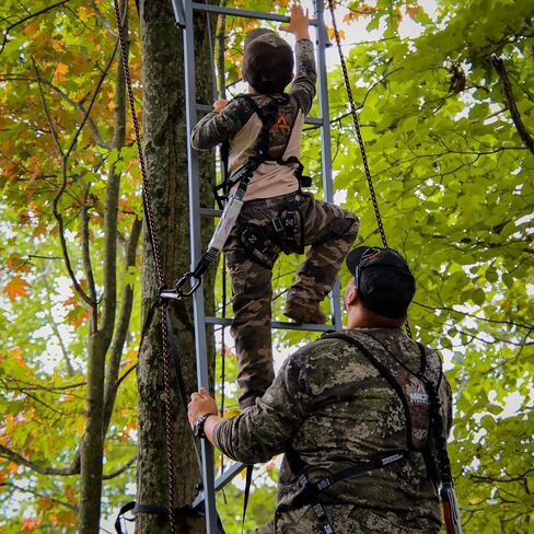 Malta Hunting Safety Ultralight Safety Harness Kit Set, TrueTimber Patterns, Multi-Sizes (Kanati Camo, Large-XLarge) in Saudi Arabia