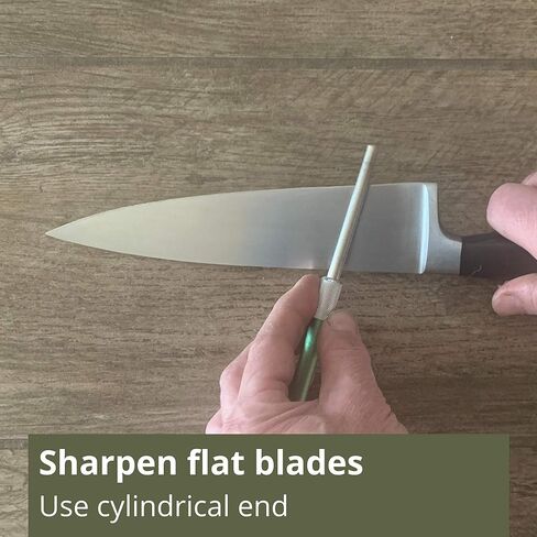 Multi-Use Diamond Sharpener - Garden Tools & More Sharpens Pruners, Shears & Knives - by Truly Garden in Kuwait