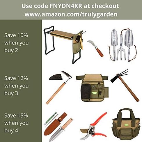 Multi-Use Diamond Sharpener - Garden Tools & More Sharpens Pruners, Shears & Knives - by Truly Garden in Kuwait