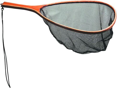 Frabill Wooden Wading Net | Specially Designed for Fly-Fishing | Available in Multiple Hoop Sizes and Netting Materials in Saudi Arabia