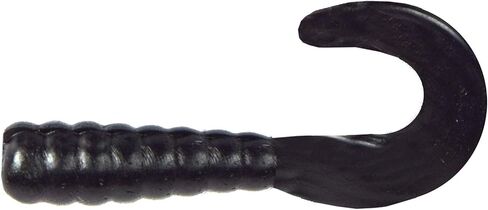 معالجة HD 100 حزمة من طُعم صيد السمك، نكش متجنب 2 بوصة مع ذيل مجعد، يرقات صيد كبيرة للكرابي، الباس، العين رمادية فاتحة اللون، أو طعم سمك السلمون المرقط، طُعم السباحة في المياه العذبة أو المياه المالحة in Kuwait