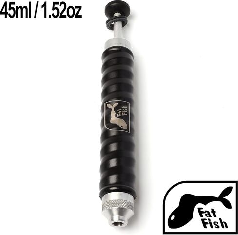 Fat Fish Plastisol Injector Soft Plastic Fishing Lure Molds Injector DIY Soft Lure Making Tool (45ml/1.52oz) in Kuwait