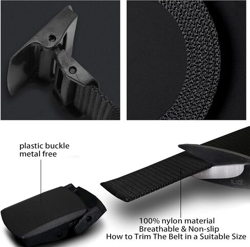 Nylon Military Tactical Plastic Buckle Belt Webbing Canvas Outdoor Web Belt,8 Pack Nylon Military Tactical Plastic Buckle Belt Webbing Canvas Outdoor Web Belt, One Size in Saudi Arabia
