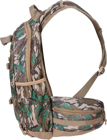 North Mountain Gear Camouflage Hunting Backpack Waterproof Bow and Rifle Compatible Hunting Bag (Mossy Oak Bottomland) in Saudi Arabia