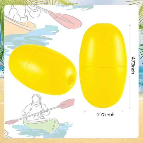 Lewtemi Crab Trap Floats, Anchor Buoy | Buoys Rope Floats Marine, 4.72'' x 2.75'', 3/5'' Hole Deep Water Fishing Marker Buoys Bulk for Boats, Crabbing Equipment in Kuwait