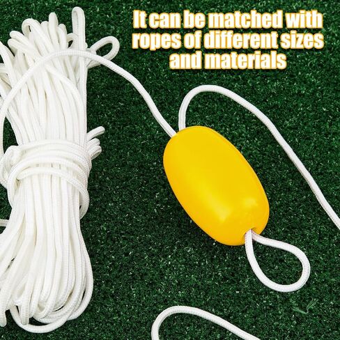 Lewtemi Crab Trap Floats, Anchor Buoy | Buoys Rope Floats Marine, 4.72'' x 2.75'', 3/5'' Hole Deep Water Fishing Marker Buoys Bulk for Boats, Crabbing Equipment in Kuwait