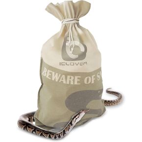 ICLOVER حقيبة الزواحف الأفعى مع الرباط، 20 بوصة × 28 بوصة حقيبة صيد الثعابين الكبيرة شديدة التحمل مع زوايا سفلية مخيطة لتحريك النقل والتقاط صيد الثعابين والزواحف in Kuwait