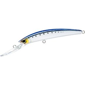 Yo-Zuri Crystal Minnow Deep Diver, Floating, 4-3/8 Inch, 110mm, Ghost Black in Saudi Arabia