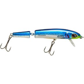 Bomber Lures Jointed Wake Minnow Fishing Lure - Produces a Fish-Enticing V-Wake