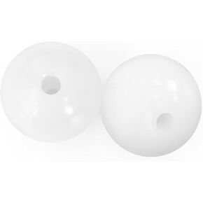 BLUEWING Outrigger Ball Stops 2pcs Fishing Rigging Ball Plastic Pair Fishing Line Equipment, Green/Black/White/Red/Blue/Luminous