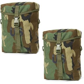 MT 2Pcs US Military MOLLE Sustainment Pouch, Army Utility Pouch in Kuwait