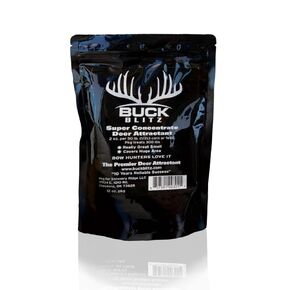 Buck Blitz - Premium Deer Attractant and Hunting Bait for White Tailed Deer, 12 Ounce Concentrate for Deer Feed - As Seen On Final Descent Outdoors Hunting Show in Saudi Arabia