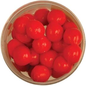 Berkley PowerBait Power Eggs Floating Magnum Salmon Egg Red - Garlic Scent, .5 oz Small Jar