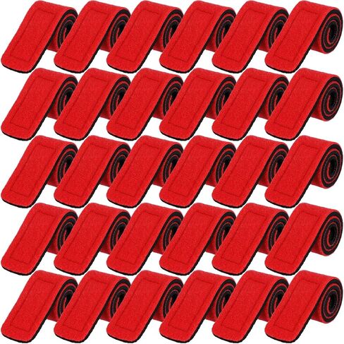 Wettarn 30 Pcs Fishing Pole Straps Fishing Rod Wrap Elastic Fishing Pole Carrier Fishing Rod Ties Stretchy Rod Holder for Fishing Gear and Equipment Casting Rods Holder Strap Belt in Saudi Arabia