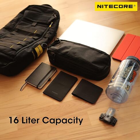 Nitecore BP18 حقيبة الظهر التكتيكية للسفر Daypack حقيبة رخوة تناسب أجهزة الكمبيوتر المحمولة مقاس 14 بوصة in Saudi Arabia