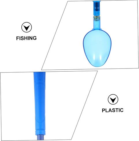 تودمومي مجموعة واحدة / 3 قطع ملعقة رمي ملعقة رمي سمك الشبوط الصيد ملعقة رمي ملحقات الصيد مقبض رمي الطعم ملعقة رمي ملعقة الصيد مجموعة مقبض ملاعق الصيد معدات الصيد in Kuwait