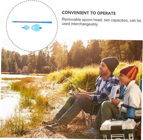 تودمومي مجموعة واحدة / 3 قطع ملعقة رمي ملعقة رمي سمك الشبوط الصيد ملعقة رمي ملحقات الصيد مقبض رمي الطعم ملعقة رمي ملعقة الصيد مجموعة مقبض ملاعق الصيد معدات الصيد in Kuwait