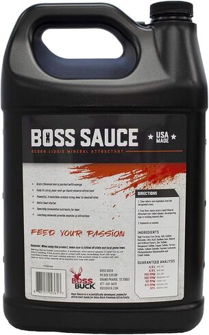 بوس باك بوس صوص بلوط 1 جالون سائل معدني جاذب للغزلان | مكمل معدني قوي وسريع المفعول للصيد in Kuwait