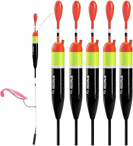 THKFISH Fishing Bobbers and Floats, Slip Bobbers for Fishing in Kuwait