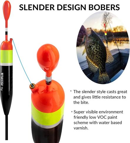 THKFISH Fishing Bobbers and Floats, Slip Bobbers for Fishing in Kuwait