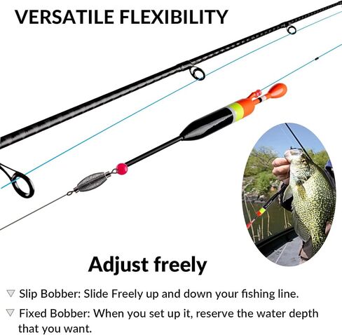 THKFISH Fishing Bobbers and Floats, Slip Bobbers for Fishing in Kuwait