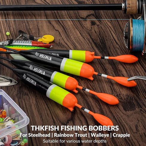 THKFISH Fishing Bobbers and Floats, Slip Bobbers for Fishing in Kuwait